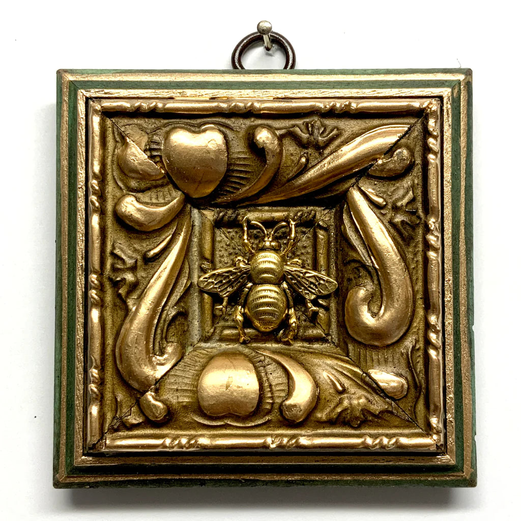 Gilt Frame with Grande Bee by Museum Bees