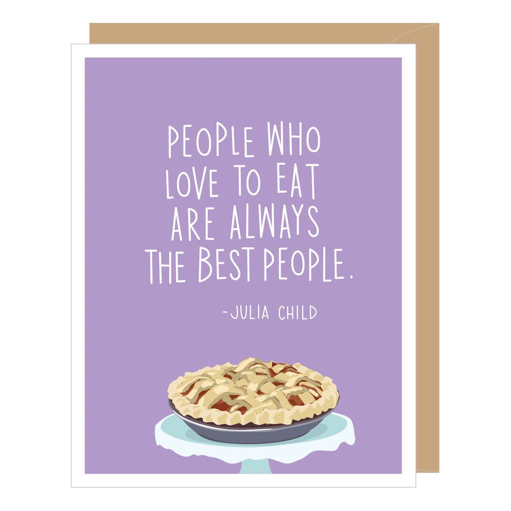 Julia Child Quote Card
