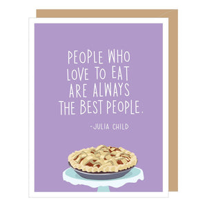 Julia Child Quote Card