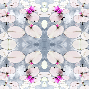 Water Lilies Composition No. 879 by Dagmara Weinberg