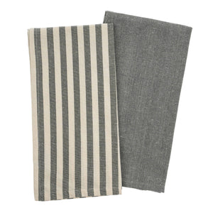 Lucia Tea Towels S/2 Grey