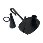 Load image into Gallery viewer, Iron Chamberstick with Snuffer
