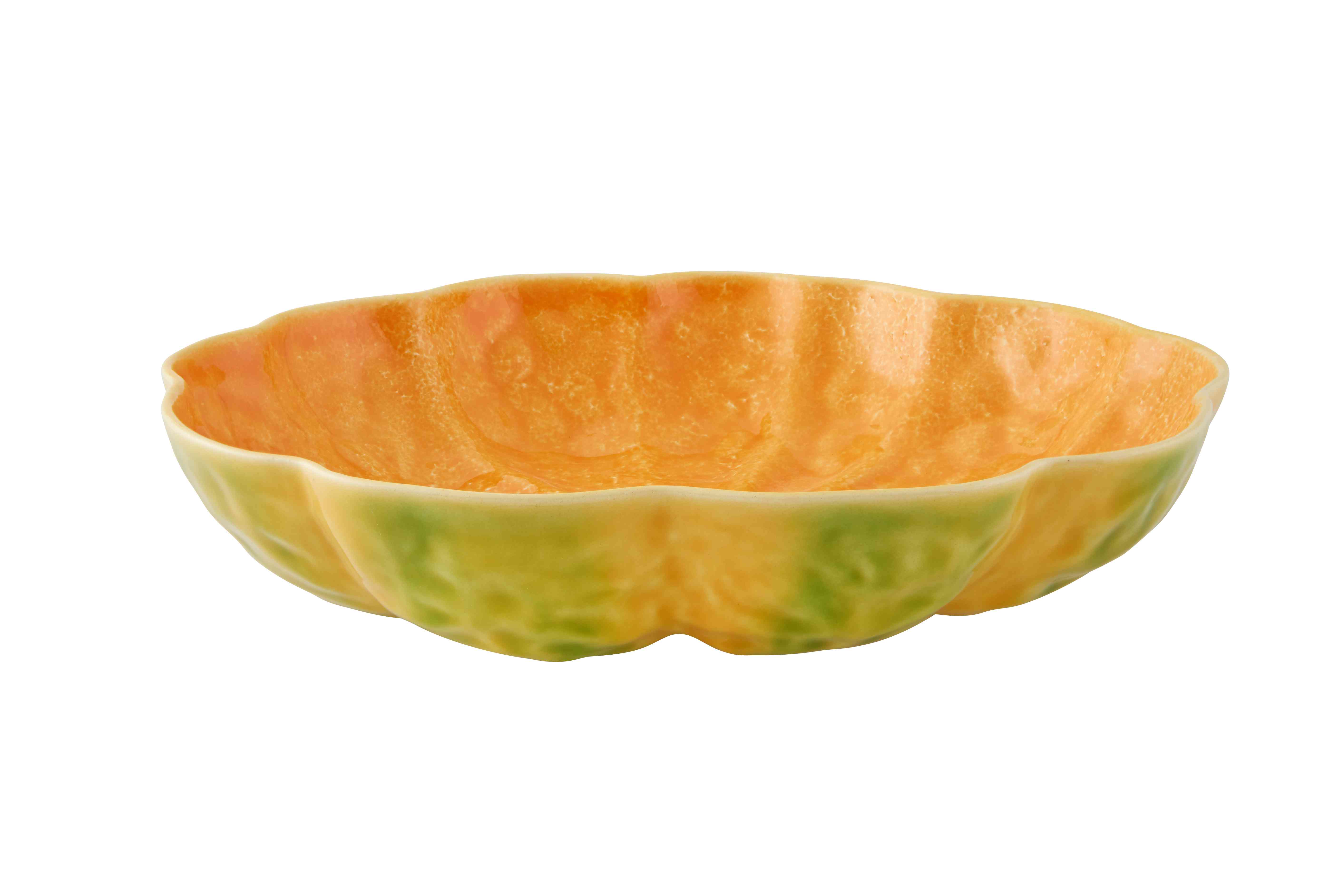 Pumpkin Pasta Plate (Set of 2) by Bordallo Pinheiro