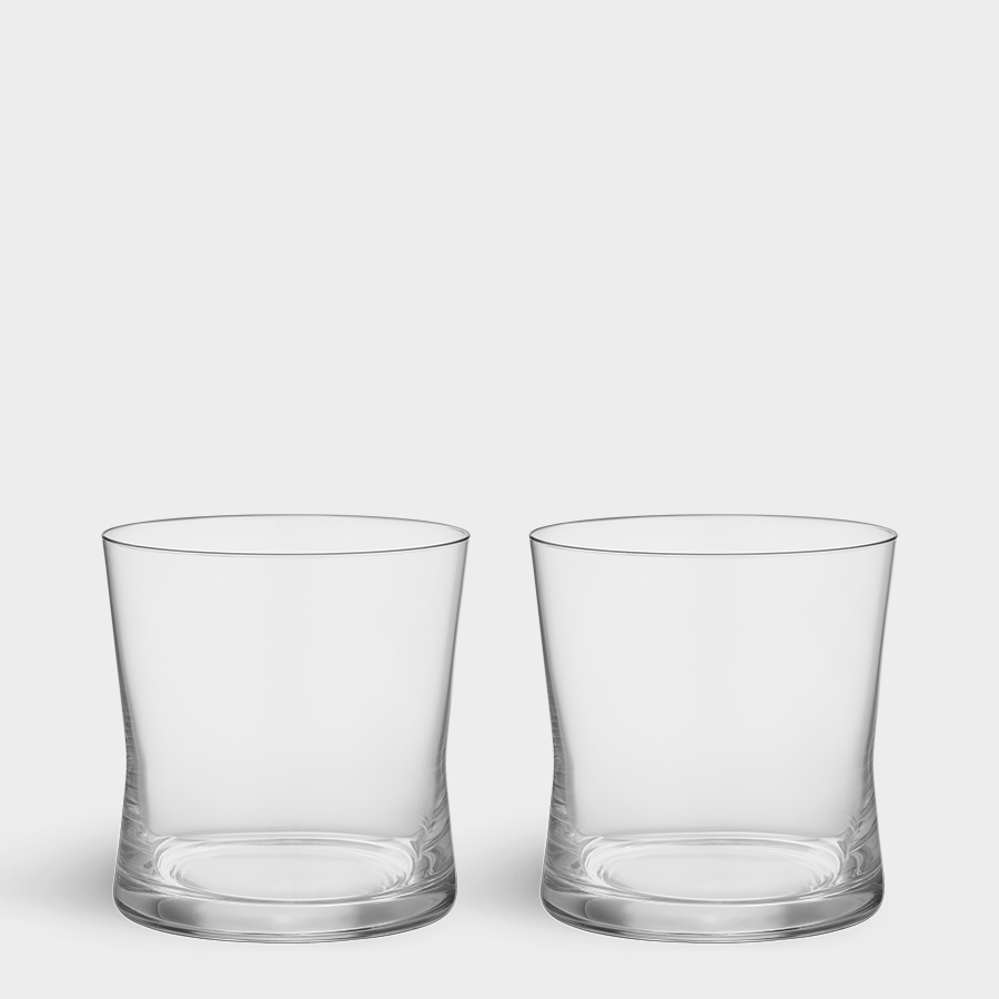 Grace Double Old Fashioned (Set of 2) by Orrefors