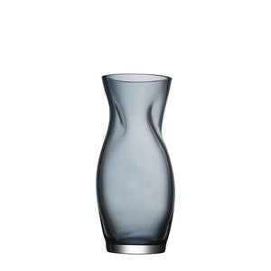Squeeze Blue/Gray Vase Small by Orrefors