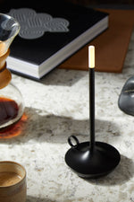 Load image into Gallery viewer, Wick Portable Rechargeable Lamp (Black)
