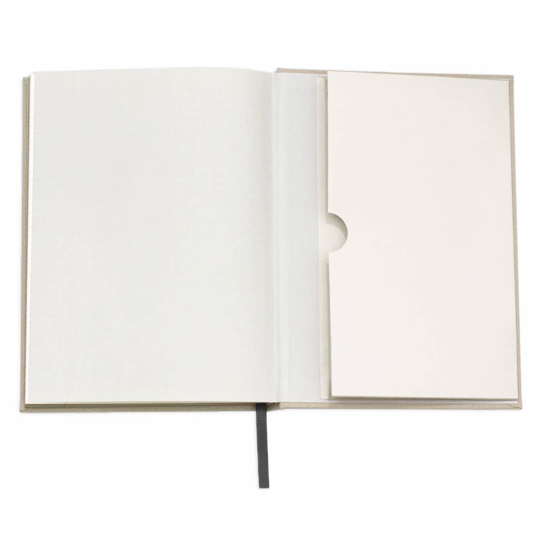 Linen 'Note To Self' Journal (Cream)