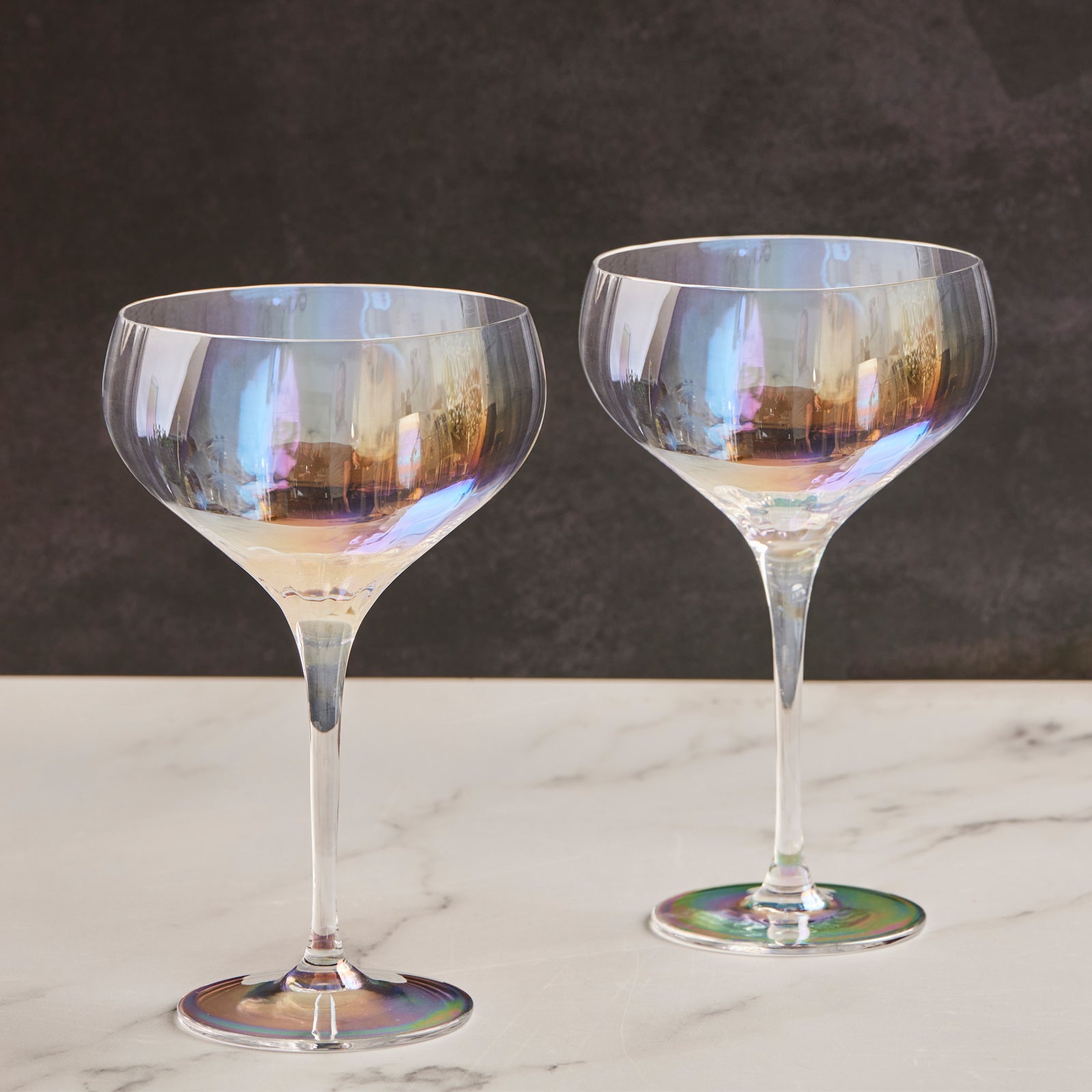 Champagne Saucers (Set of 2)