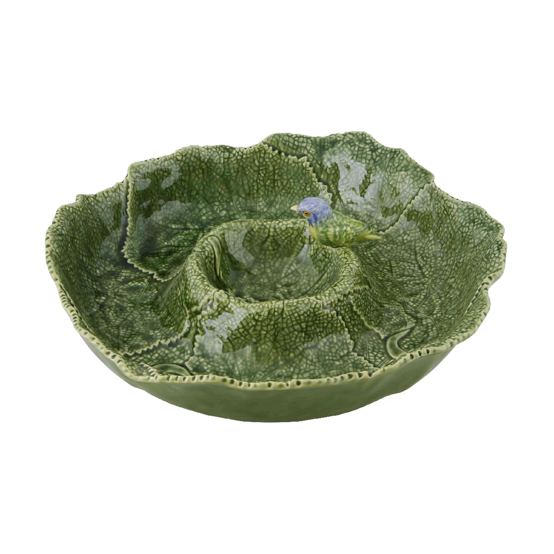 Chip & Dip Bowl by Bordallo Pinheiro