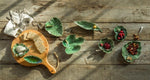 Load image into Gallery viewer, Ragwort Leaf with Ladybug by Bordallo Pinheiro
