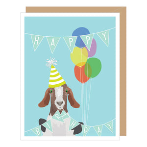 Hungry Goat, Birthday Card