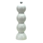 Load image into Gallery viewer, White Lacquer Bobbin Salt or Pepper Grinder by Addison Ross
