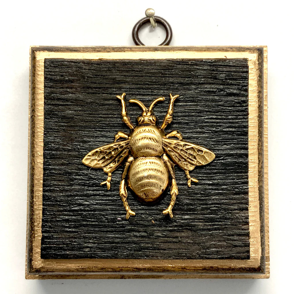 Bourbon Barrel Frame with Grande Bee by Museum Bees