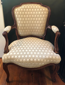 Tan French Chair