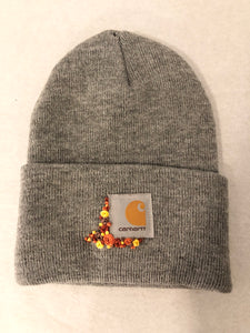 Custom Floral Embroidered Beanies