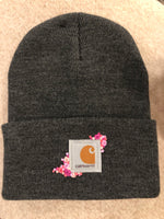 Load image into Gallery viewer, Custom Floral Embroidered Beanies
