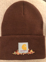 Load image into Gallery viewer, Custom Floral Embroidered Beanies
