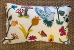 Load image into Gallery viewer, Embroidered Pillow by William Morris
