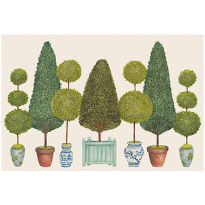Topiary Garden Placemat by Hester & Cook