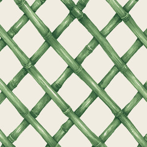 Green Lattice Napkins by Hester & Cook