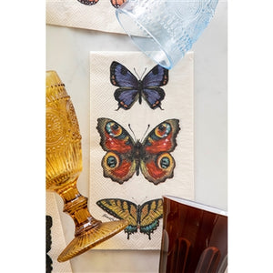 Butterfly Guest Napkin by Hester & Cook