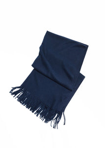 Navy Soft Basic Scarf