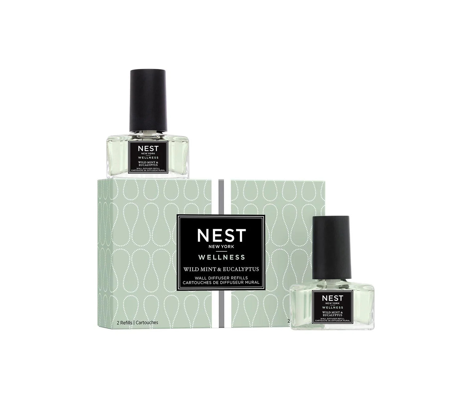 Nest NY Diffuser: Wild Mint & Eucalyptus Refills for Wall Diffuser