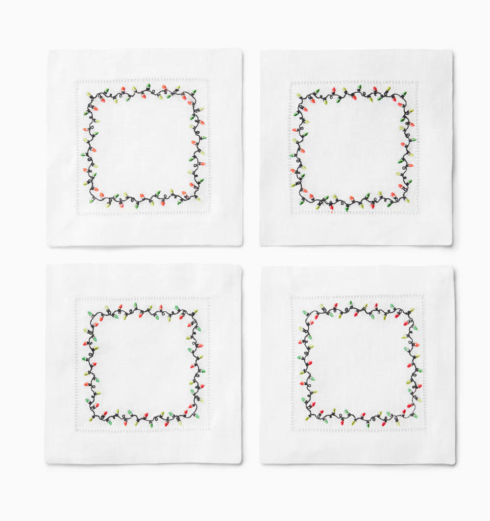 Luci Cocktail Napkins By Sferra