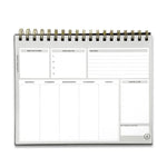 Load image into Gallery viewer, &#39;Stay On Track&#39; Desktop Notepad (Black)
