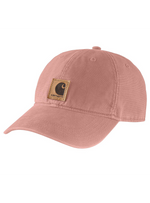Load image into Gallery viewer, Cameo Brown Custom Floral Embroidered Canvas Cap (Adult)
