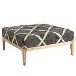 Load image into Gallery viewer, Kali Black Freida Rug Bench by Annie Selke
