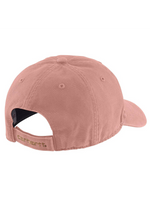 Load image into Gallery viewer, Cameo Brown Custom Floral Embroidered Canvas Cap (Adult)
