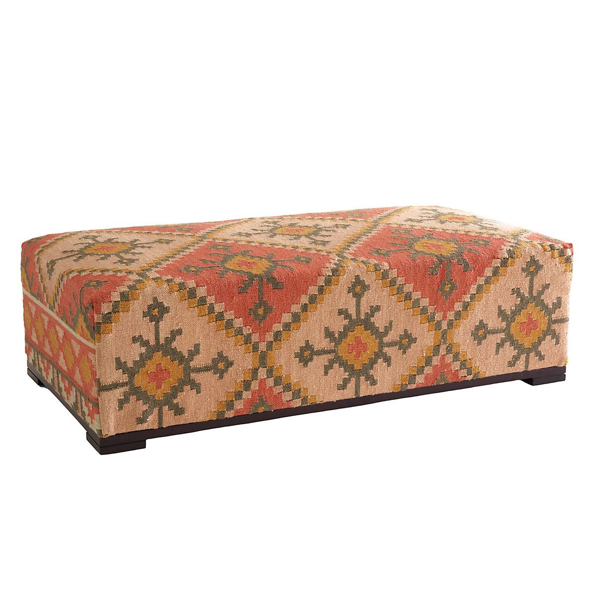 Annie Selke. Kilim Rug Bench. Pine Plains NY 12567