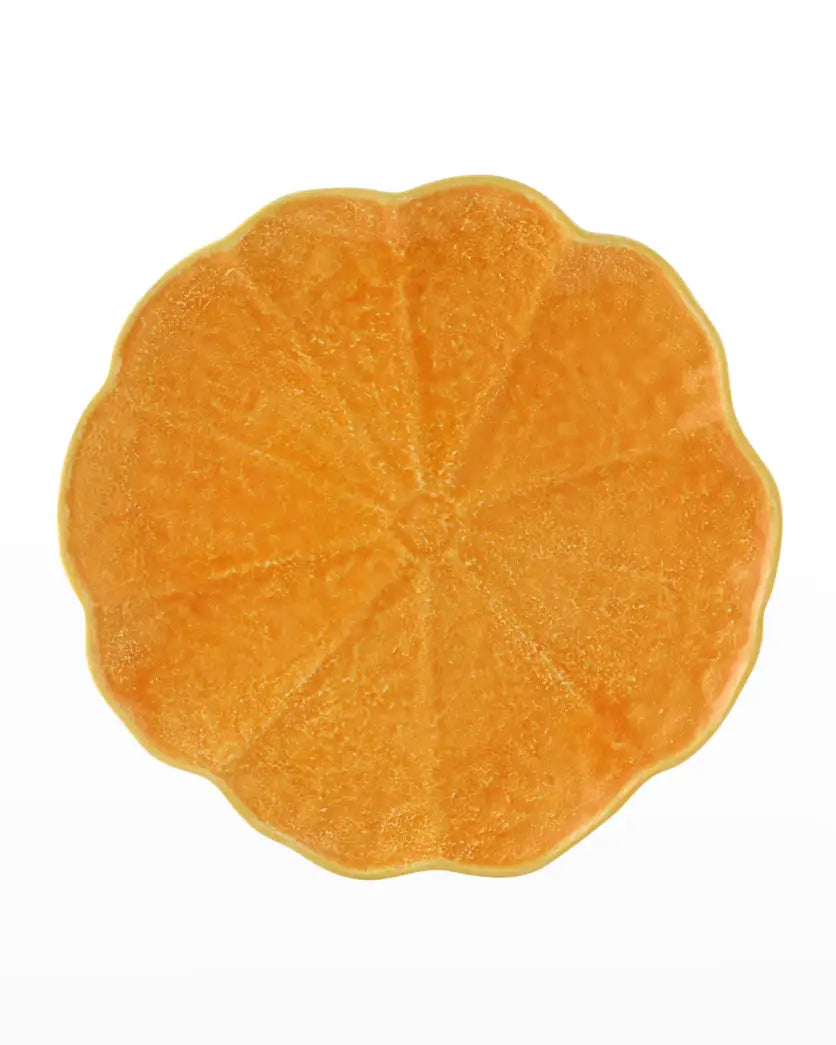 Pumpkin Dinner Plates (Set of 4) by Bordallo Pinheiro