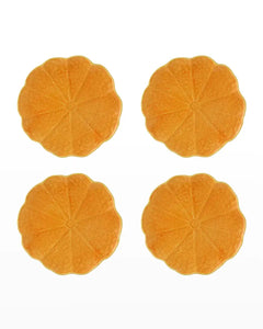 Pumpkin Dinner Plates (Set of 4) by Bordallo Pinheiro