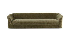 Taylour Upholstered Sofa in Dark Green (109")