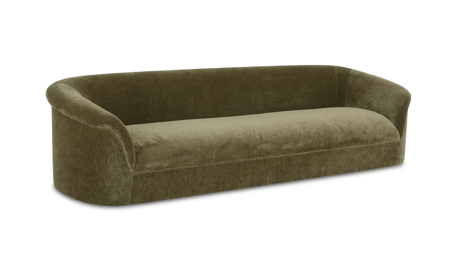 Thora Upholstered Sofa in Dark Green