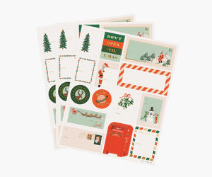 Santa’s Workshop Stickers