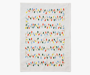 Holiday Lights Tea Towel