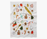 Load image into Gallery viewer, Christmas Cookies Tea Towel
