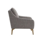 Load image into Gallery viewer, Modern Mid-Century Bronze Leg Accent Chair
