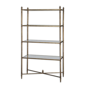 HENZLER ETAGERE. Forged Iron. small business.available now. Hudson valley. 