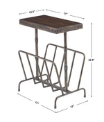 Load image into Gallery viewer, Magazine Accent Table
