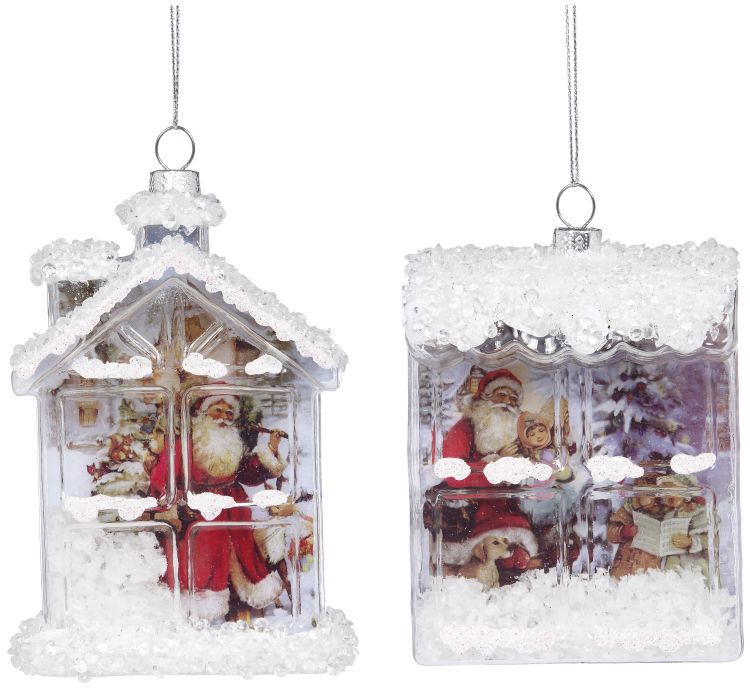 Snowy Window Ornament (Shop)