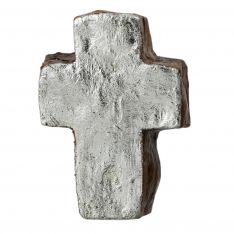 Silver Cross (5.5 inch) by Barbara Biel