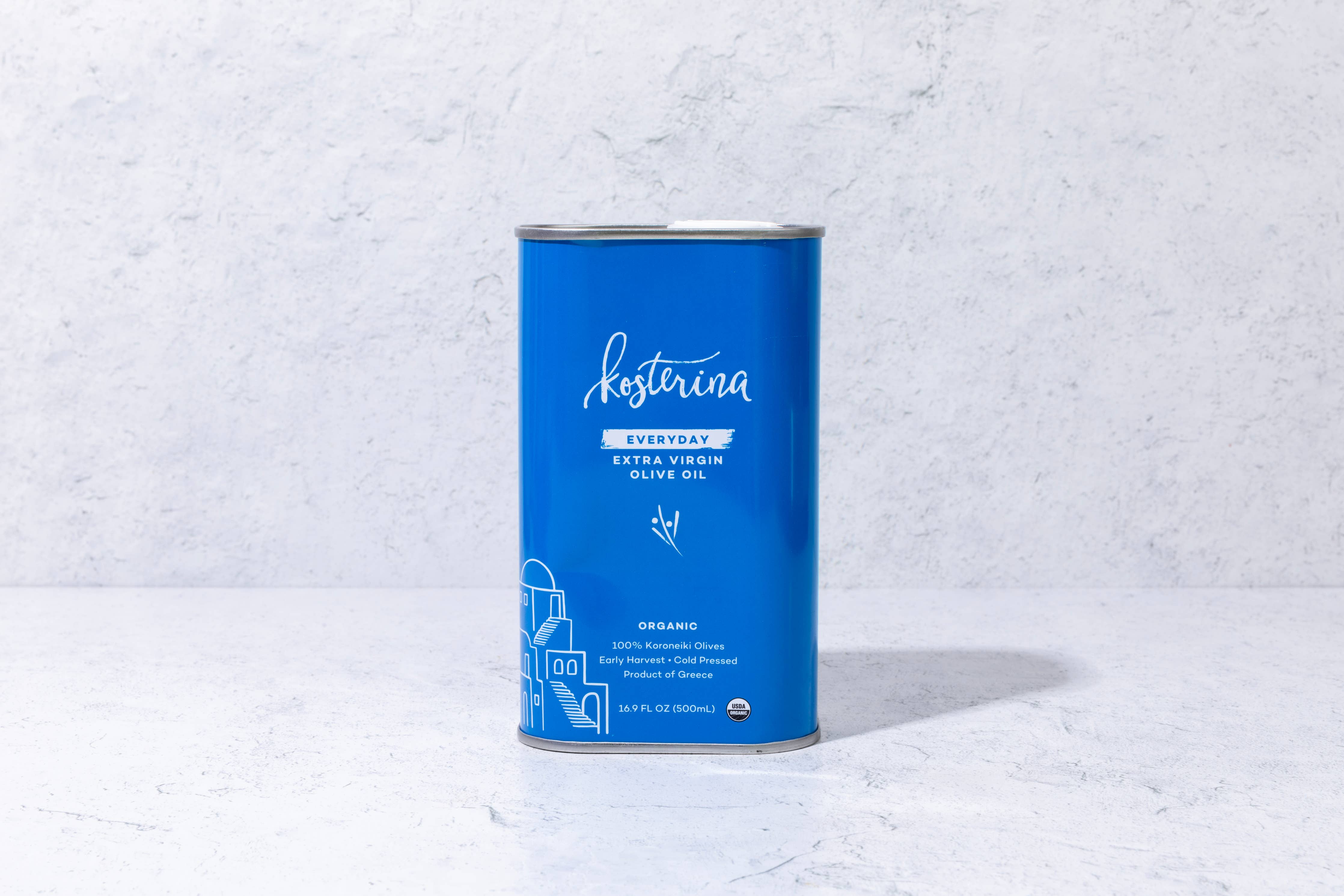 Kosterina - Organic Everyday Extra Virgin Olive Oil Tin (500ml)
