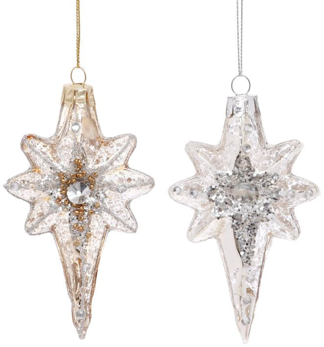 Jeweled Star Ornament
