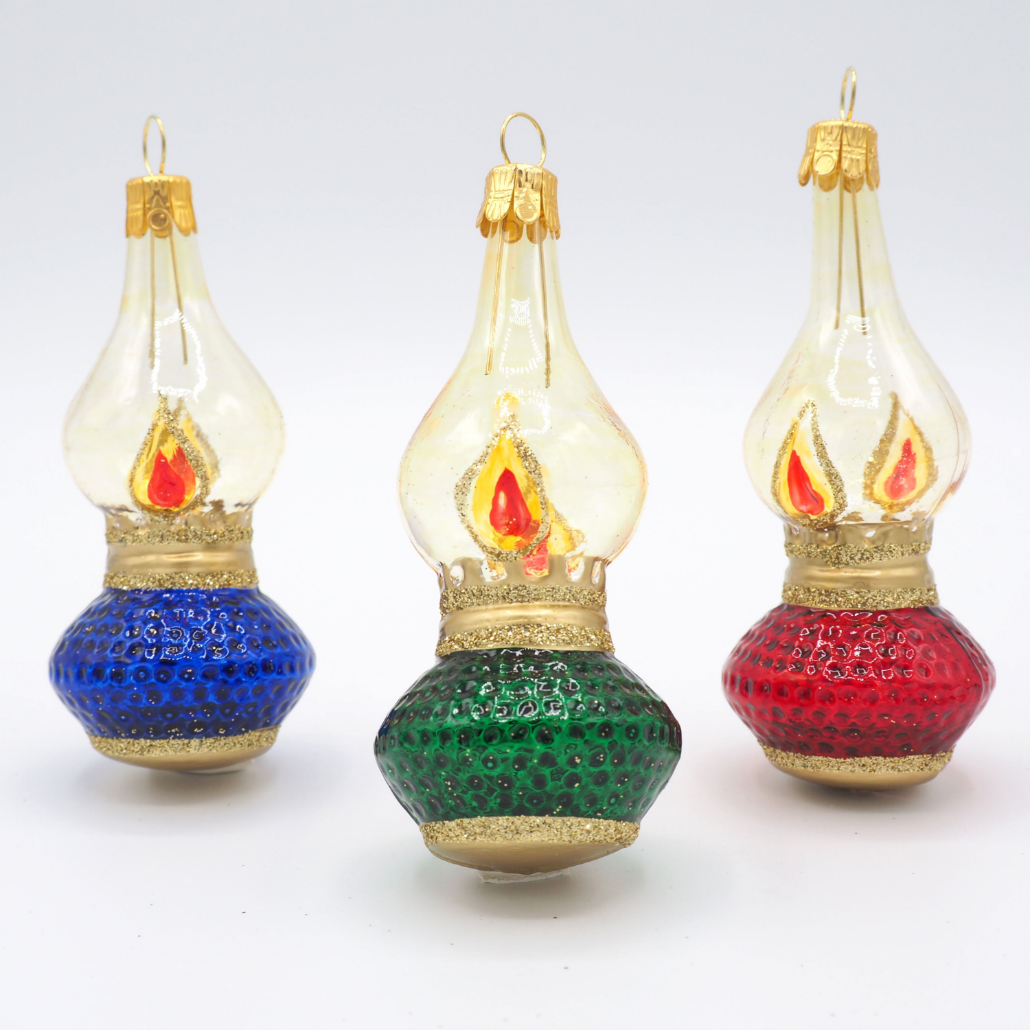 Oil Lamp Christmas Ornament