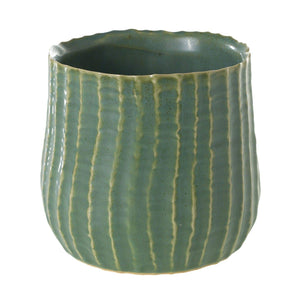 Green Ceramic Pot