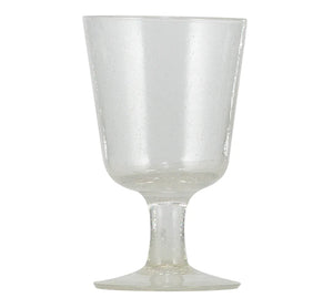 Pearl White Handmade Wine Glass